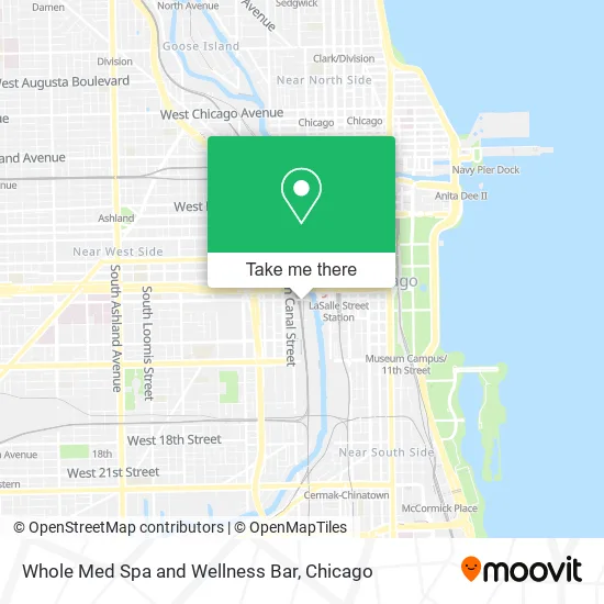 Whole Med Spa and Wellness Bar map