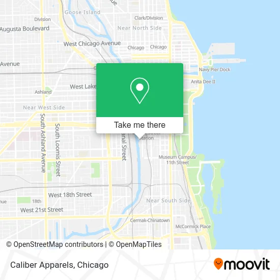 Caliber Apparels map