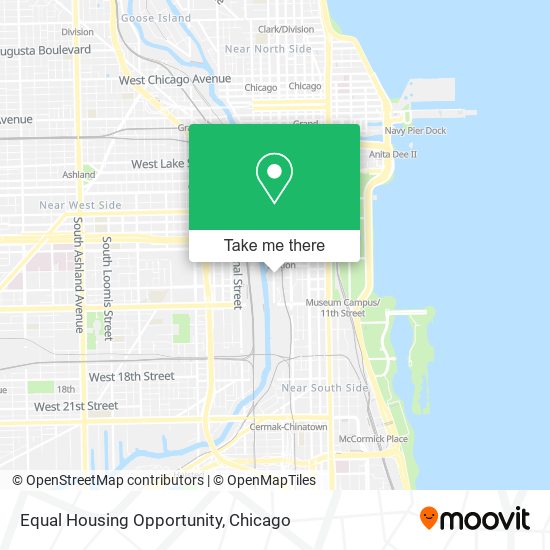 Mapa de Equal Housing Opportunity