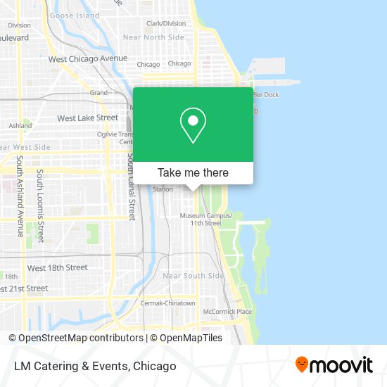 Mapa de LM Catering & Events