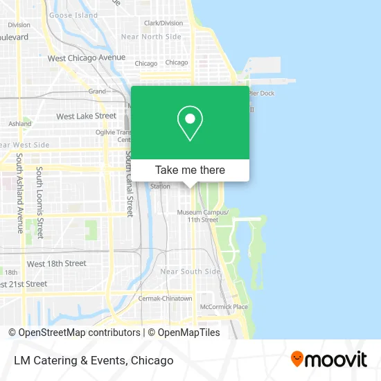 LM Catering & Events map