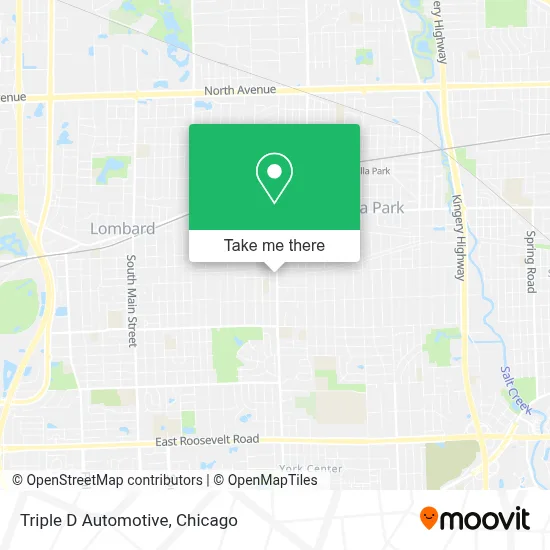 Triple D Automotive map