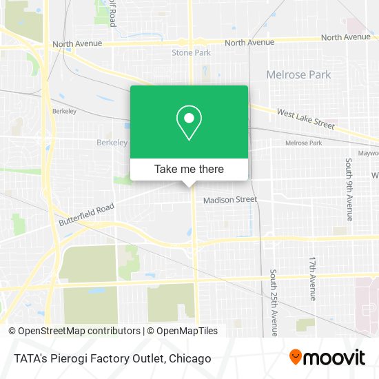 TATA's Pierogi Factory Outlet map