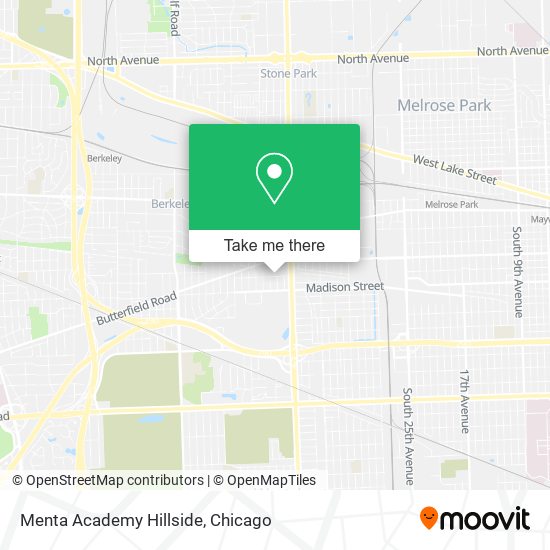 Mapa de Menta Academy Hillside