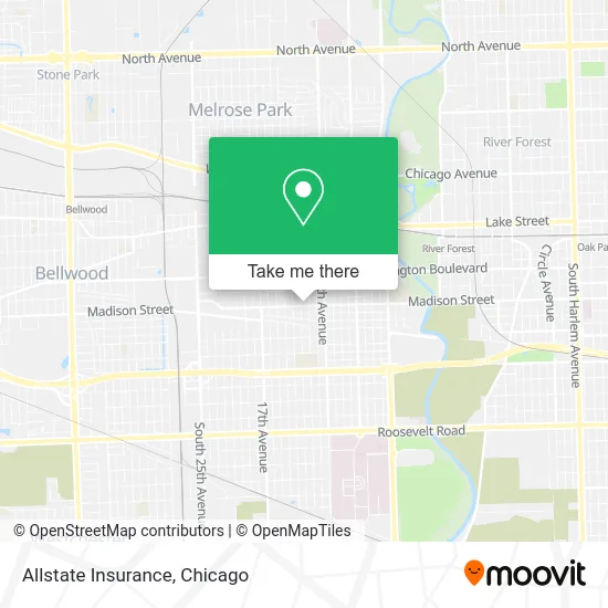 Allstate Insurance map
