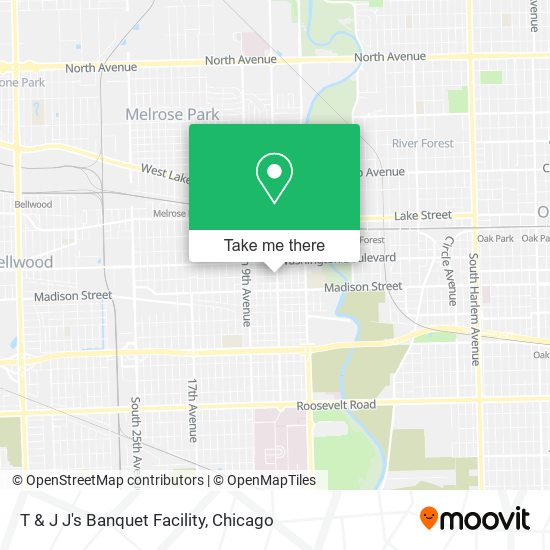 T & J J's Banquet Facility map