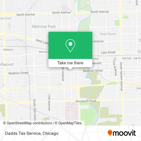 Dadds Tax Service map