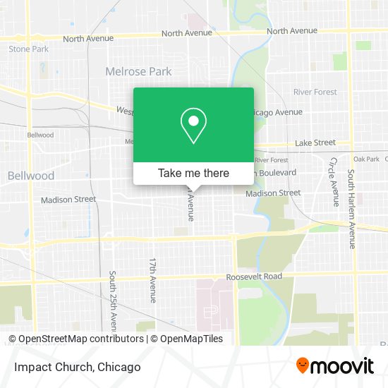 Impact Church map