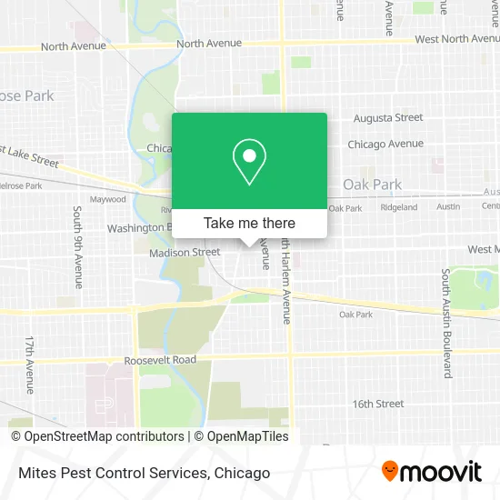 Mites Pest Control Services map