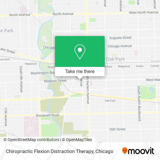 Chiropractic Flexion Distraction Therapy map