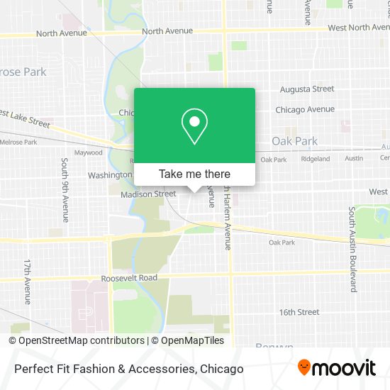 Mapa de Perfect Fit Fashion & Accessories