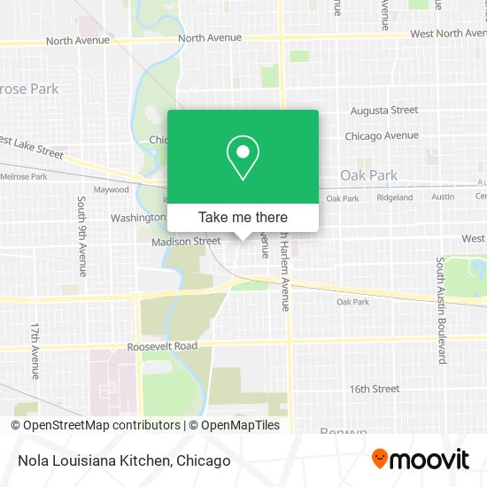 Mapa de Nola Louisiana Kitchen