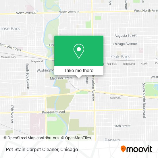 Pet Stain Carpet Cleaner map