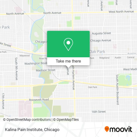 Kalina Pain Institute map
