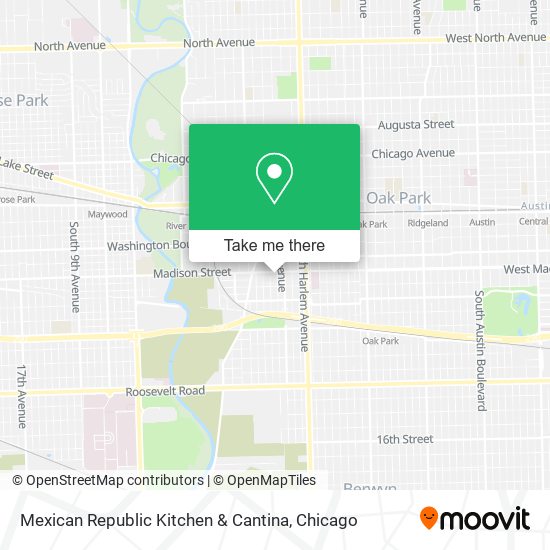 Mapa de Mexican Republic Kitchen & Cantina