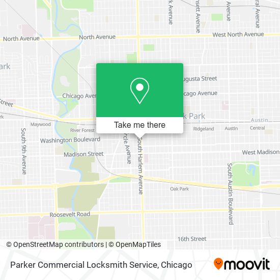Parker Commercial Locksmith Service map