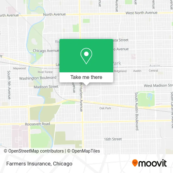 Farmers Insurance map