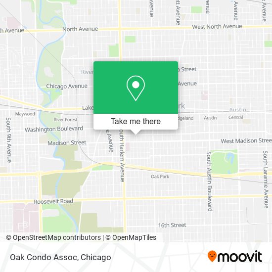 Mapa de Oak Condo Assoc