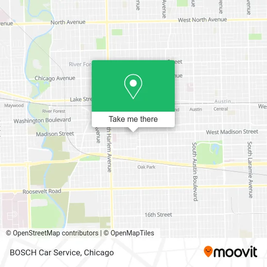 BOSCH Car Service map