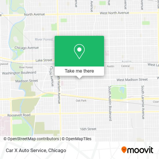 Car X Auto Service map