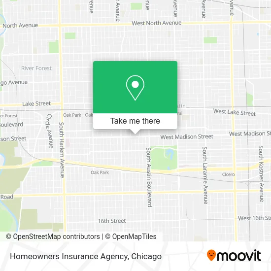 Homeowners Insurance Agency map