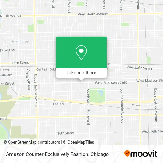 Amazon Counter-Exclusively Fashion map