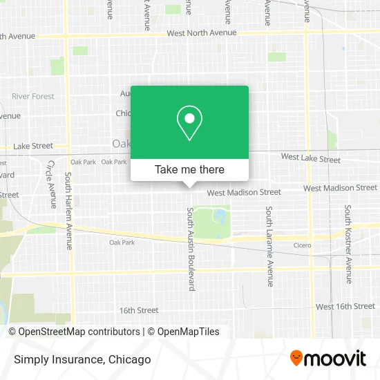 Simply Insurance map