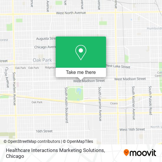 Mapa de Healthcare Interactions Marketing Solutions