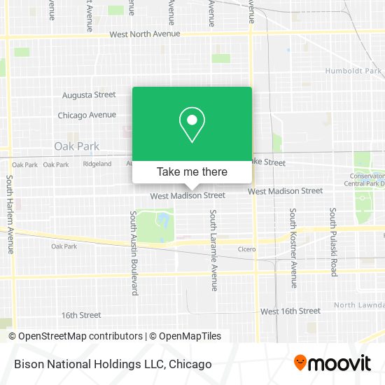 Bison National Holdings LLC map