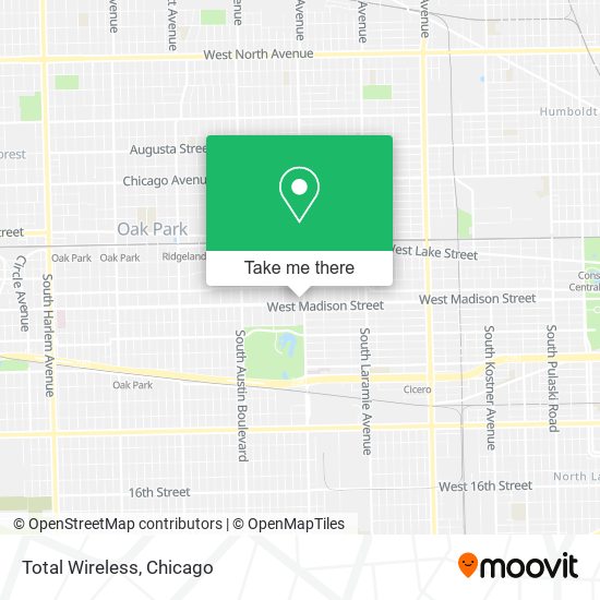 Mapa de Total Wireless