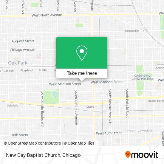 Mapa de New Day Baptist Church