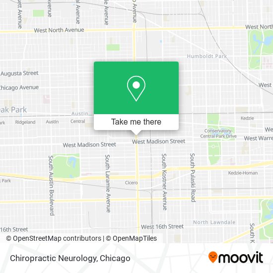 Mapa de Chiropractic Neurology