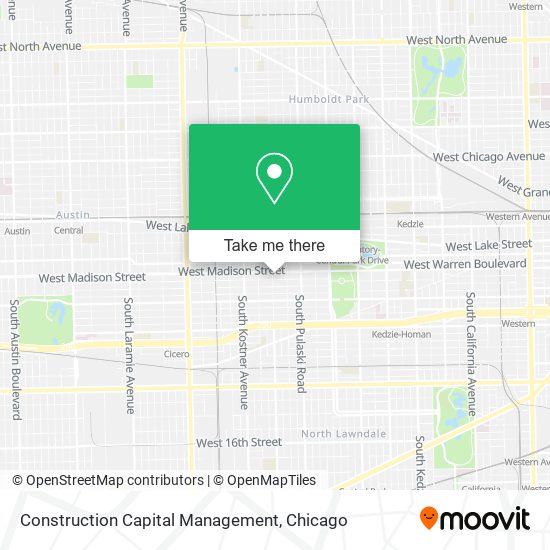 Construction Capital Management map