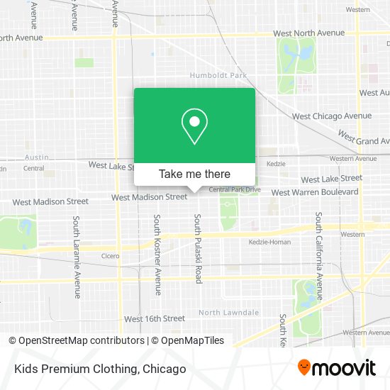 Kids Premium Clothing map