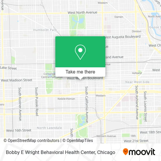Bobby E Wright Behavioral Health Center map