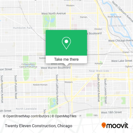 Mapa de Twenty Eleven Construction
