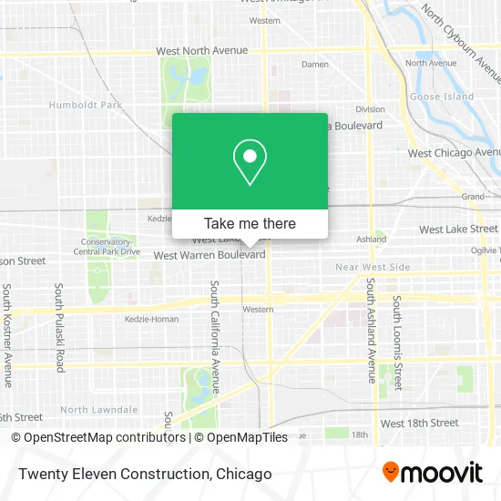 Twenty Eleven Construction map