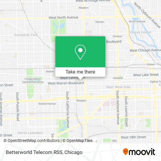 Betterworld Telecom RSS map