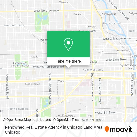Renowned Real Estate Agency in Chicago Land Area map