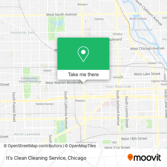 It's Clean Cleaning Service map