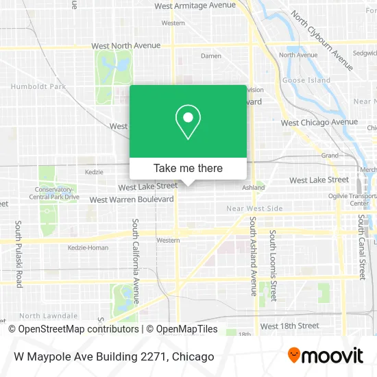 W Maypole Ave Building 2271 map