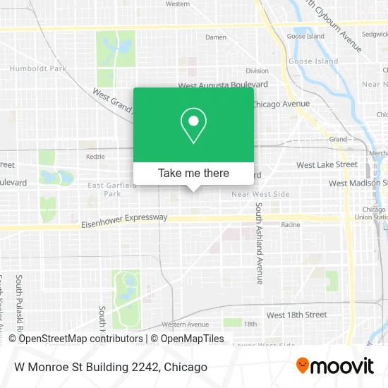W Monroe St Building 2242 map
