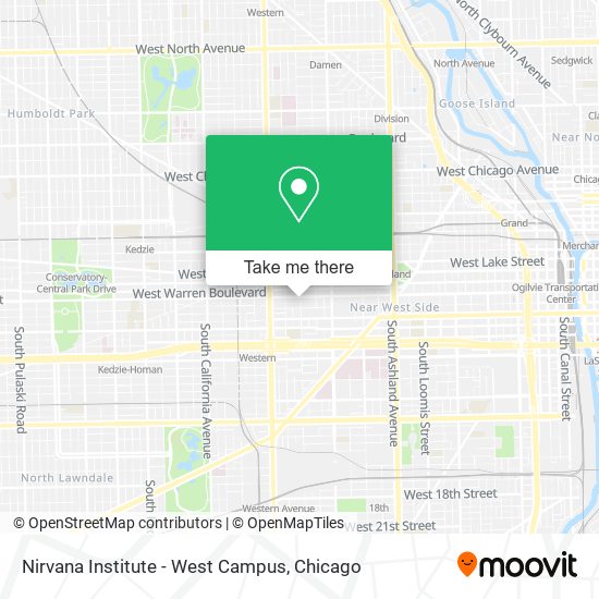 Nirvana Institute - West Campus map