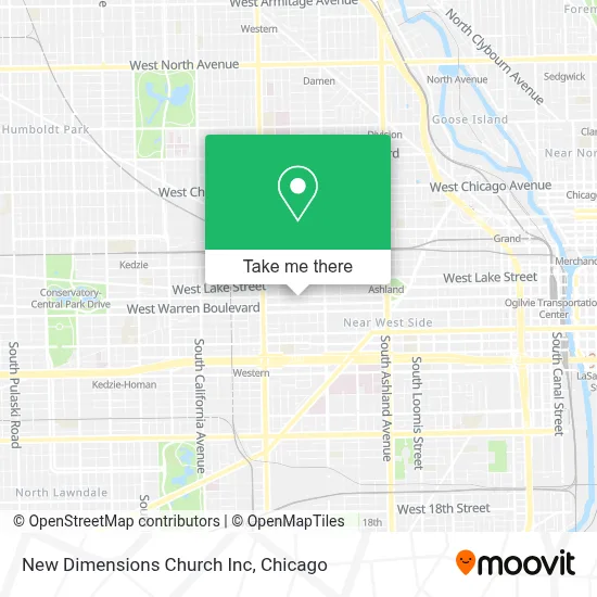 New Dimensions Church Inc map