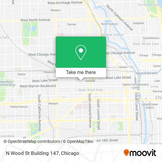 N Wood St Building 147 map