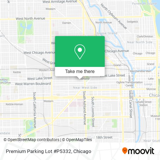 Mapa de Premium Parking Lot #P5332