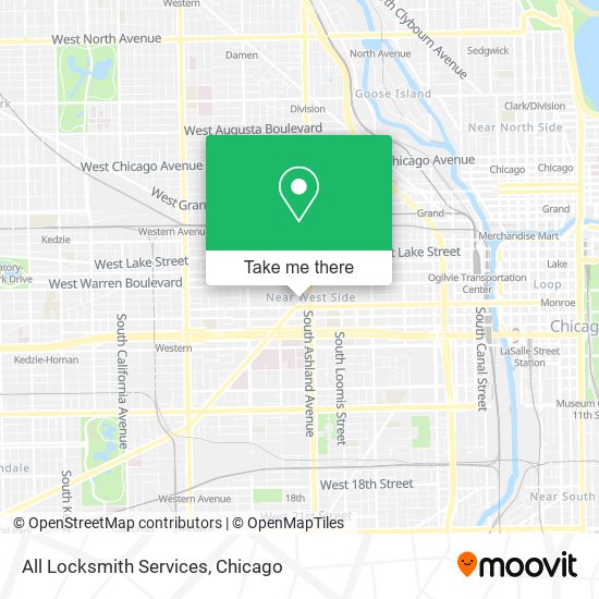 All Locksmith Services map
