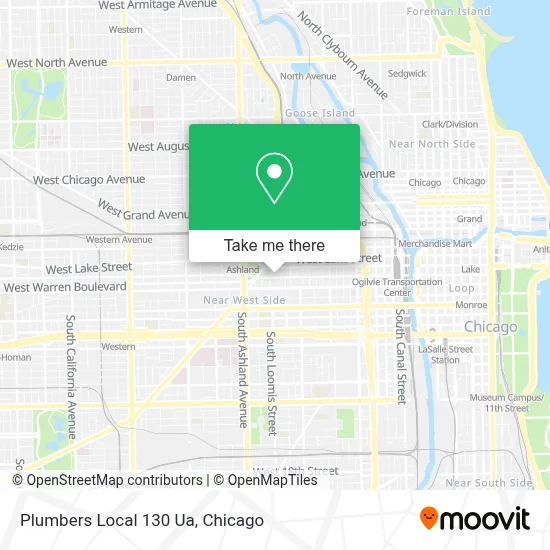 Plumbers Local 130 Ua map