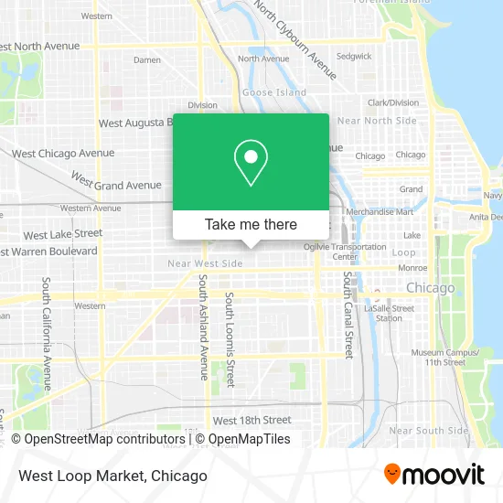 West Loop Market map