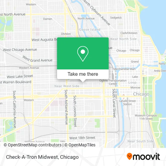 Check-A-Tron Midwest map